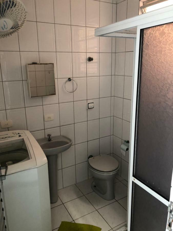 Apartamento 1 Quadra Areia Daire Praia Grande  Dış mekan fotoğraf